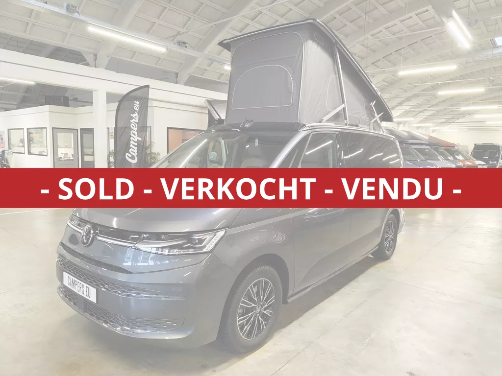 Volkswagen California Ocean 2.0 TSI 204PK DSG 2025 Model